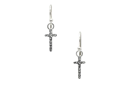 Cross Dangle Religious Earring